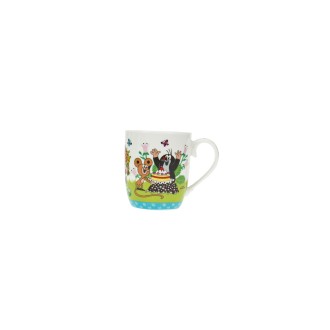 DER KLEINE MAULWURF Tasse "Maulwurf Geburtstag"
