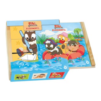 UNSER SANDMÄNNCHEN Bilderwürfel "Pittiplatsch"