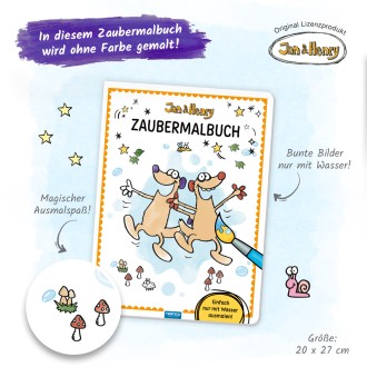 JAN & HENRY Zaubermalbuch