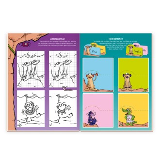 Jan & Henry Spiel-und Malbuch