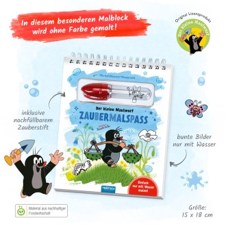 DER KLEINE MAULWURF Zaubermalspaß