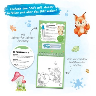 Wassermalspaß "Waldfreunde"