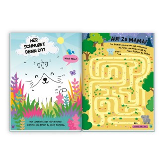 Mal- & Bastelbuch "Tierbabys - basteln, malen, rätseln"