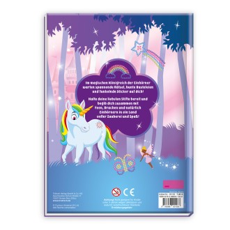 Mal- & Bastelbuch "Einhornwelt - basteln, malen, rätseln"