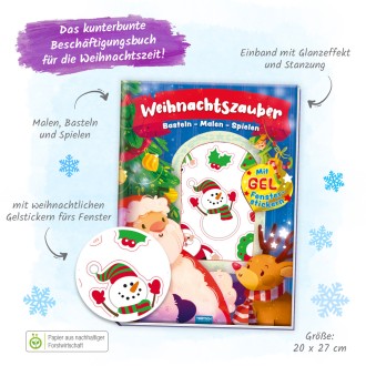 Weihnachtszauber - basteln, malen, spielen
