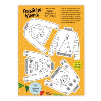 Weihnachtszauber - basteln, malen, spielen