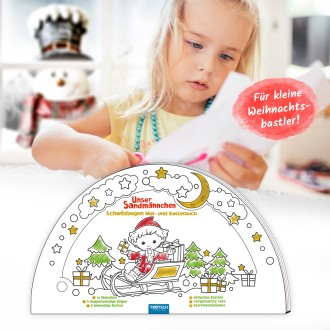 Unser Sandmännchen Schwibbogen Mal- und Bastelbuch