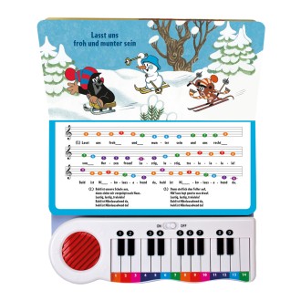 Meine 1. Lieder Maulwurf Winter Klavierbuch