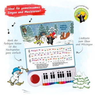 Meine 1. Lieder Maulwurf Winter Klavierbuch