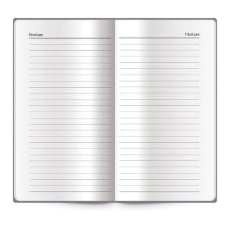 Adressbuch Soft anthrazit slim