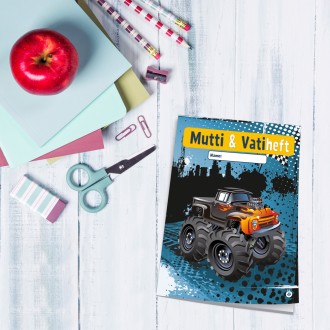 Mutti- & Vatiheft Monstertruck