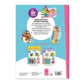 Bunte Mal- und Basteltiere "Lustige Tierwelt"