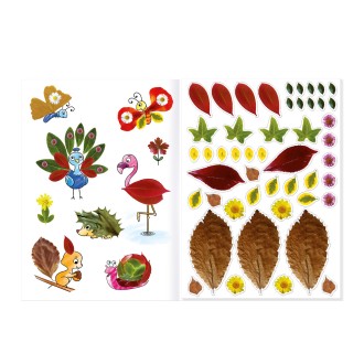 Bunter Blätterspaß "Wald" (Malen Basteln Gestalten)