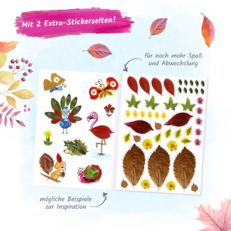 Bunter Blätterspaß "Wald" (Malen Basteln Gestalten)
