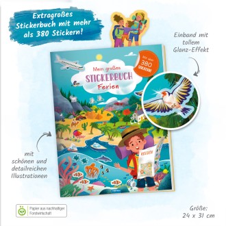 Mein großes Stickerbuch "Ferien"
