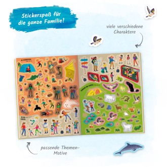 Mein großes Stickerbuch "Ferien"