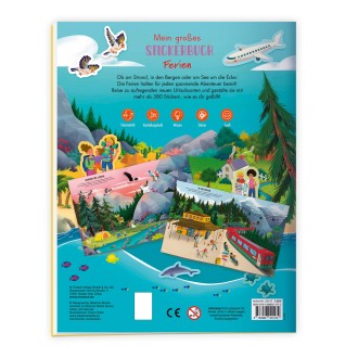Mein großes Stickerbuch "Ferien"