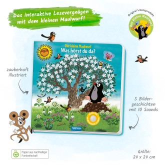 DER KLEINE MAULWURF Soundbuch "Was hörst du da?"