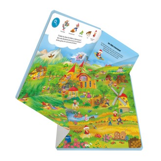 Unser Sandmännchen Klapp-Auf-Wimmelbuch