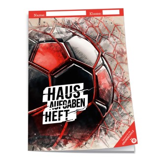 Hausaufgabenheft Grundschule Fußball