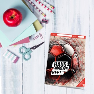 Hausaufgabenheft Grundschule Fußball