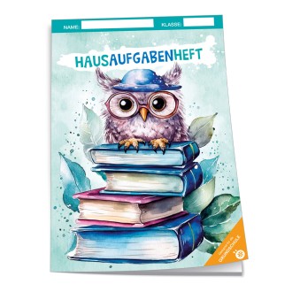 Hausaufgabenheft Grundschule Eule