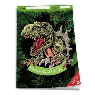 Hausaufgabenheft Grundschule Dino