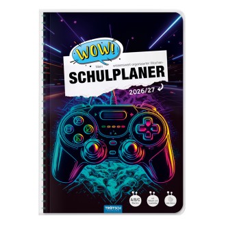 WOW-Schulplaner Gaming 26/27