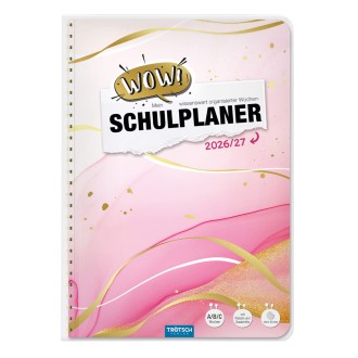 WOW-Schulplaner Marble 26/27