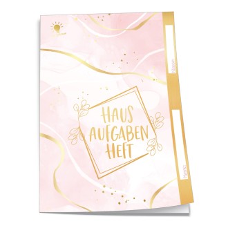 Hausaufgabenheft für Schlaue Rosa