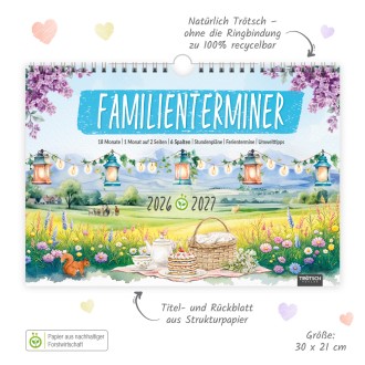 Familienterminer Landgrüße für 18 Monate 2026/2027