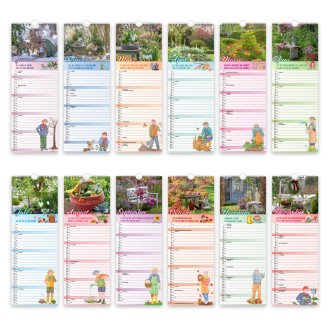 Maxi-Streifenkalender Großvaters Gartenplaner 2027