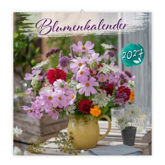 Broschürenkalender Blumenkalender 2027