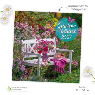 Broschürenkalender Gartenträume 2027