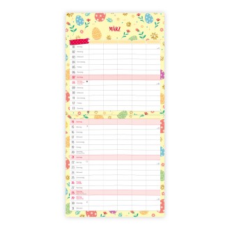 Broschürenkalender Familienplaner 2027