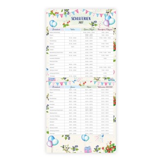 Broschürenkalender Familienplaner 2027