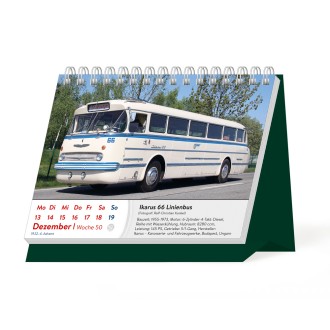 Aufstellwochenkalender DDR Fahrzeuge 2027