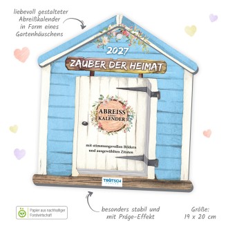 Abreißkalender Zauber der Heimat 2027