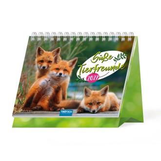 Aufstellkalender Süße Tierfreunde 2027