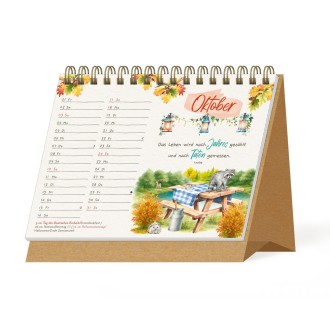 Aufstellkalender Kleine Landgrüße 2027