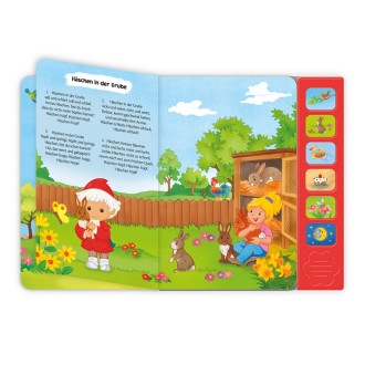 UNSER SANDMÄNNCHEN Soundbuch "Erste Kinderlieder"