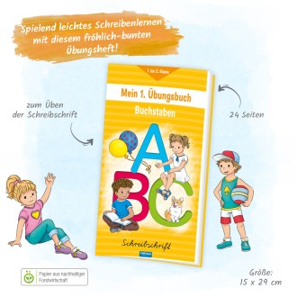 Mein 1. Übungsbuch "Buchstaben" Schreibschrift