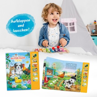 Soundbuch "Meine liebsten Bauernhoftiere"