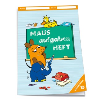 DIE MAUS Hausaufgabenheft Grundschule