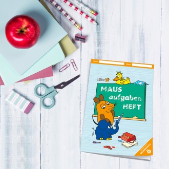 DIE MAUS Hausaufgabenheft Grundschule