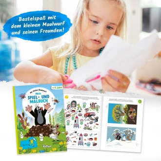 Der kleine Maulwurf Spiel-und Malbuch