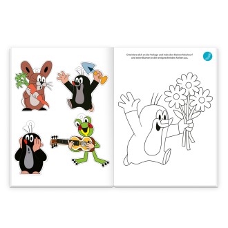 Der kleine Maulwurf Spiel-und Malbuch