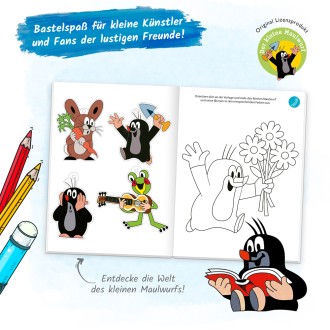Der kleine Maulwurf Spiel-und Malbuch