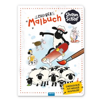 Shaun das Schaf Zaubermalbuch
