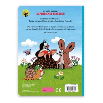 Der kleine Maulwurf Superdickes Malbuch